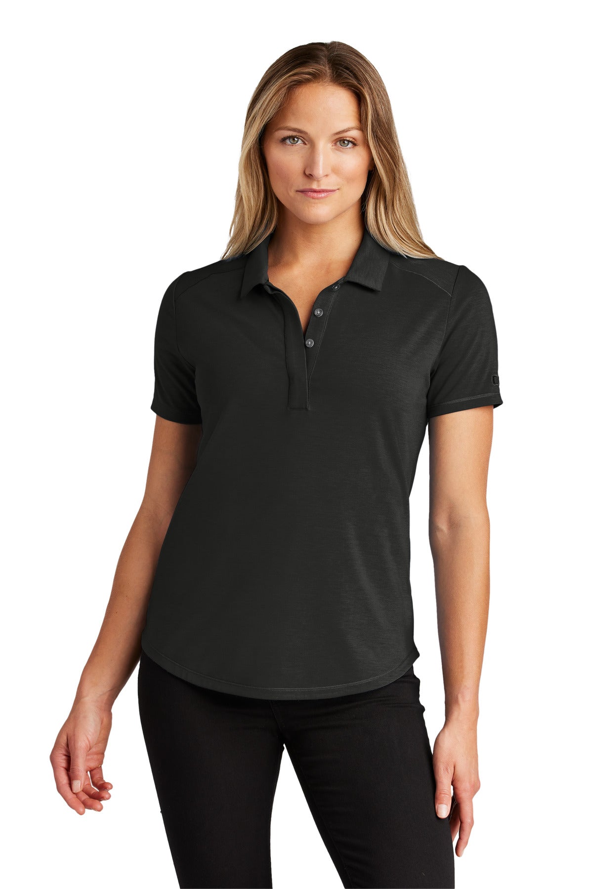 OGIO Women's Motion Polo - Blacktop