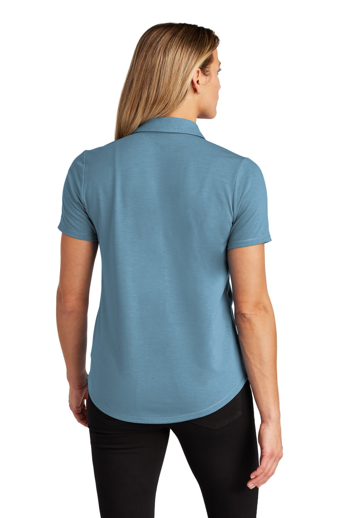OGIO Women's Motion Polo - Blue Mist