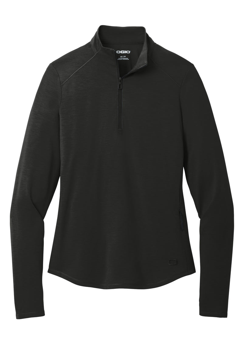 OGIO Women's Motion 1/4-Zip - Blacktop