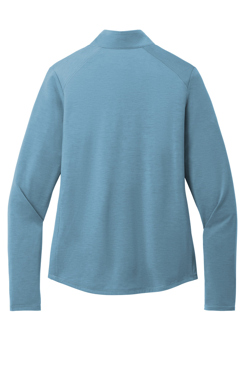 OGIO Women's Motion 1/4-Zip - Blue Mist