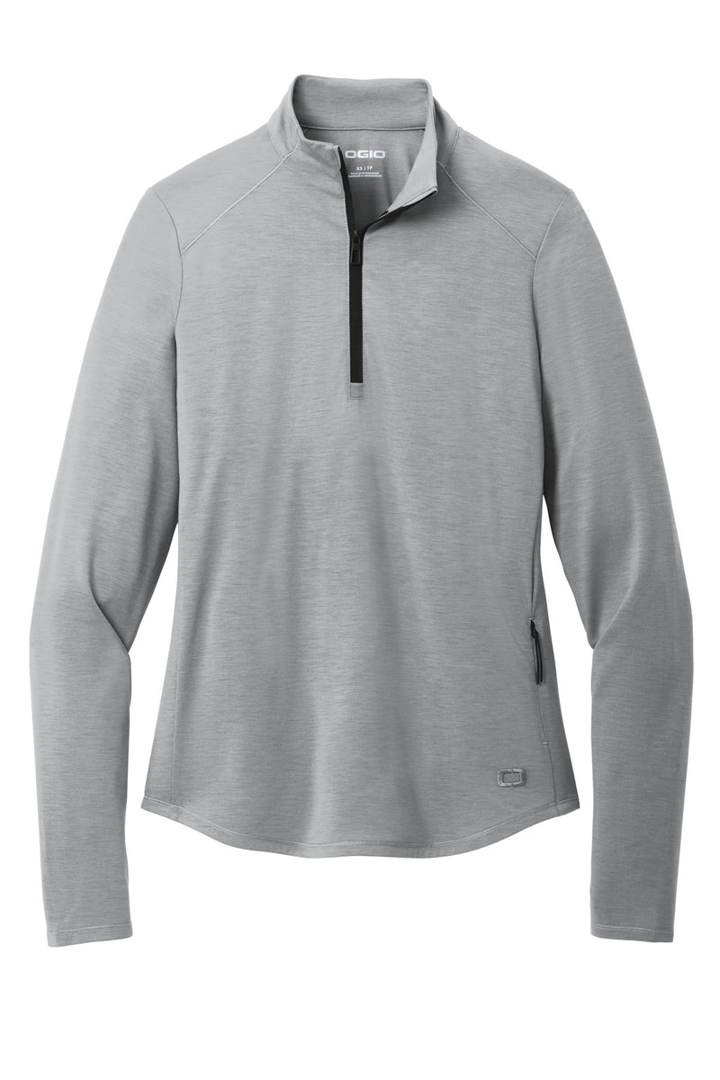 OGIO Women's Motion 1/4-Zip - Greystone