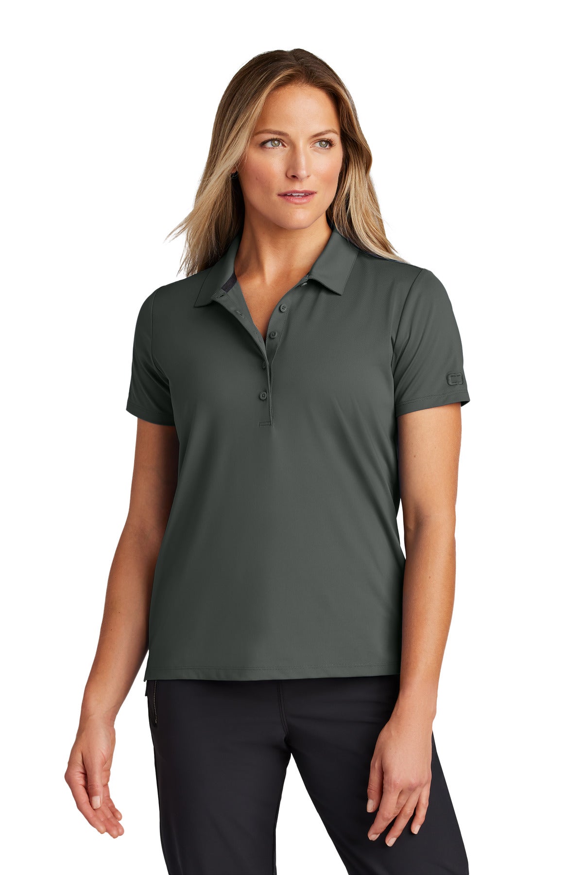 OGIO Women's Regain Polo - Tarmac Grey