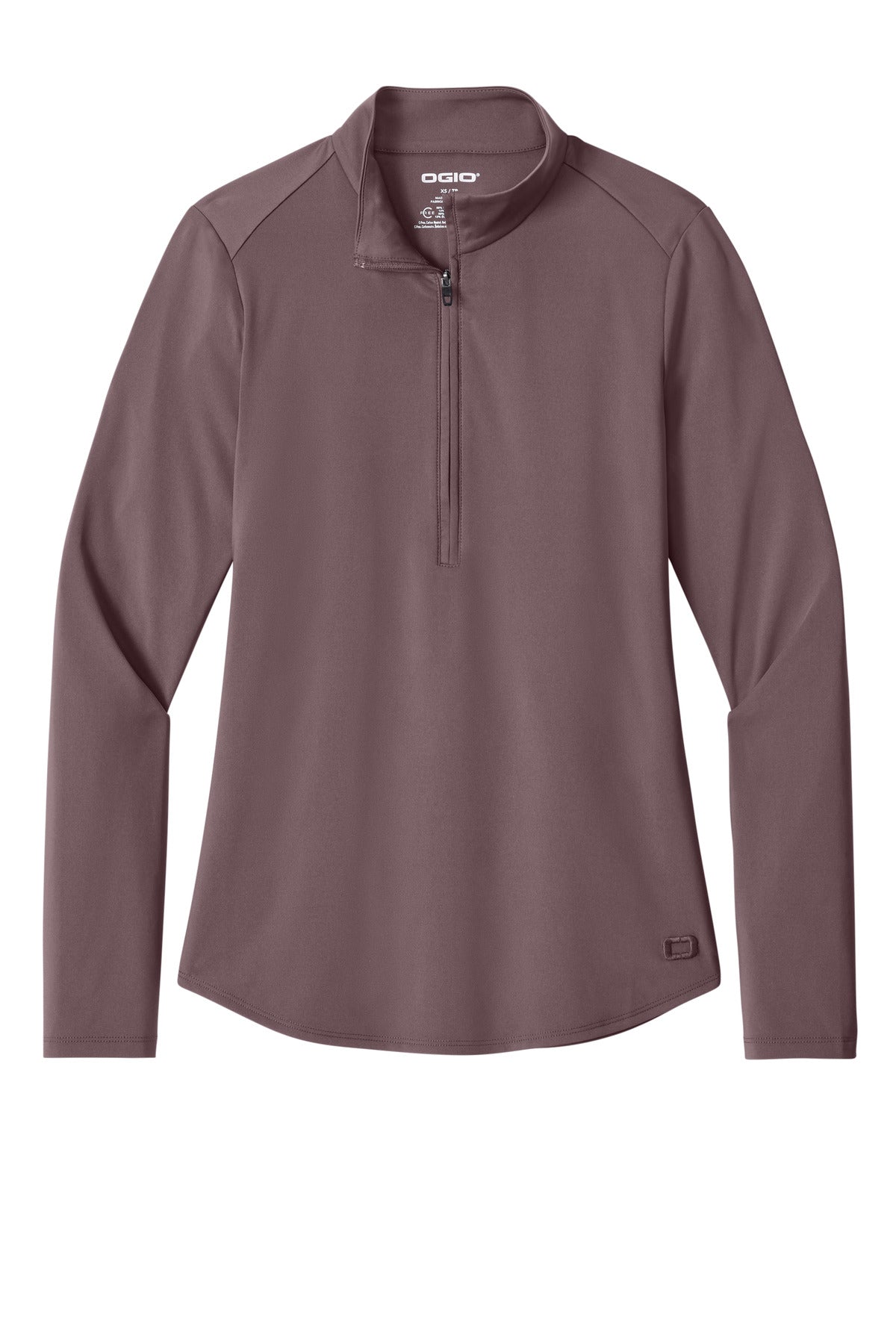 OGIO Women's Regain 1/2-Zip - Ashen Plum