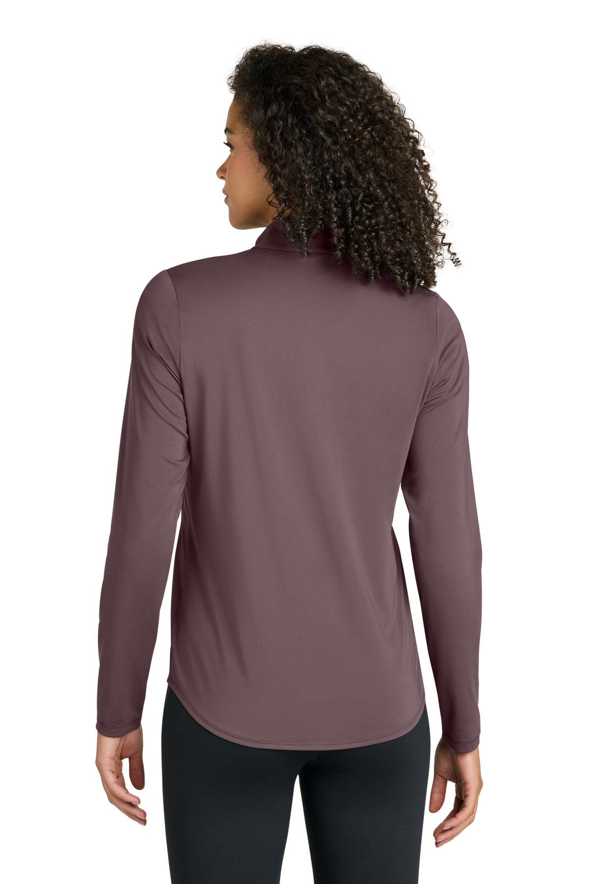 OGIO Women's Regain 1/2-Zip - Ashen Plum
