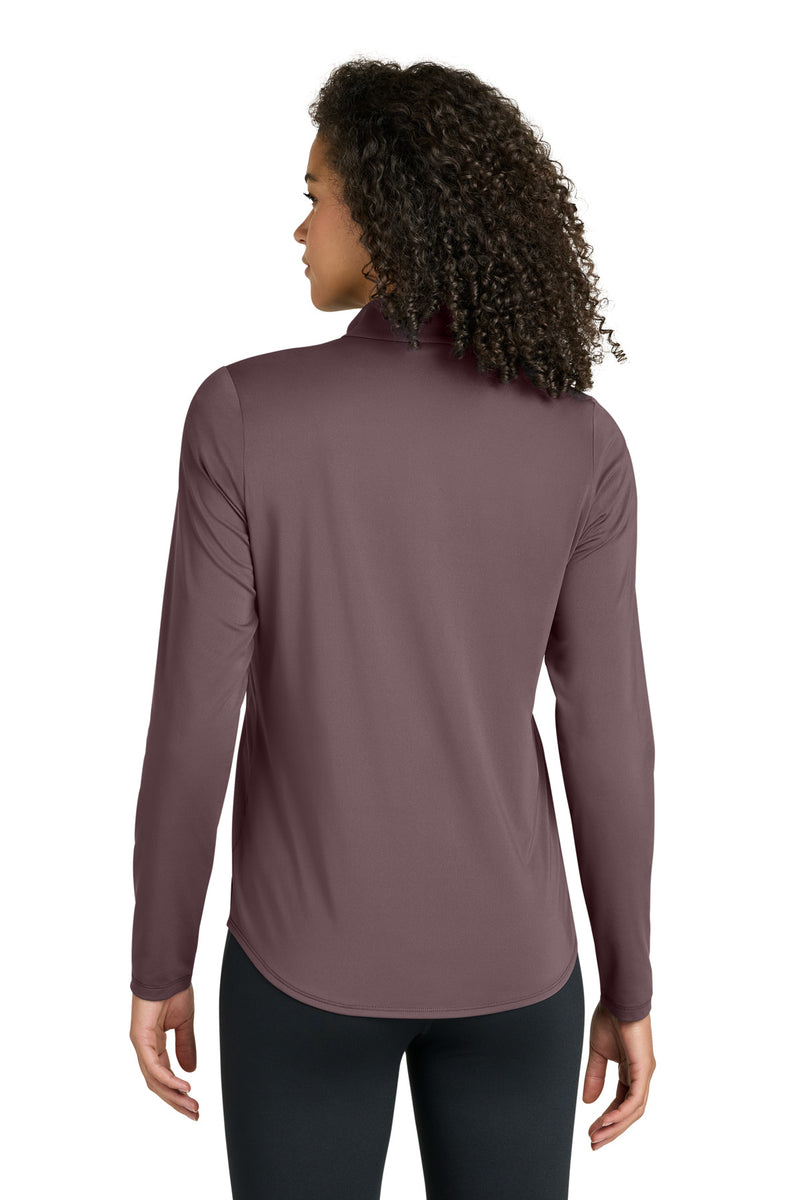OGIO Women's Regain 1/2-Zip - Ashen Plum
