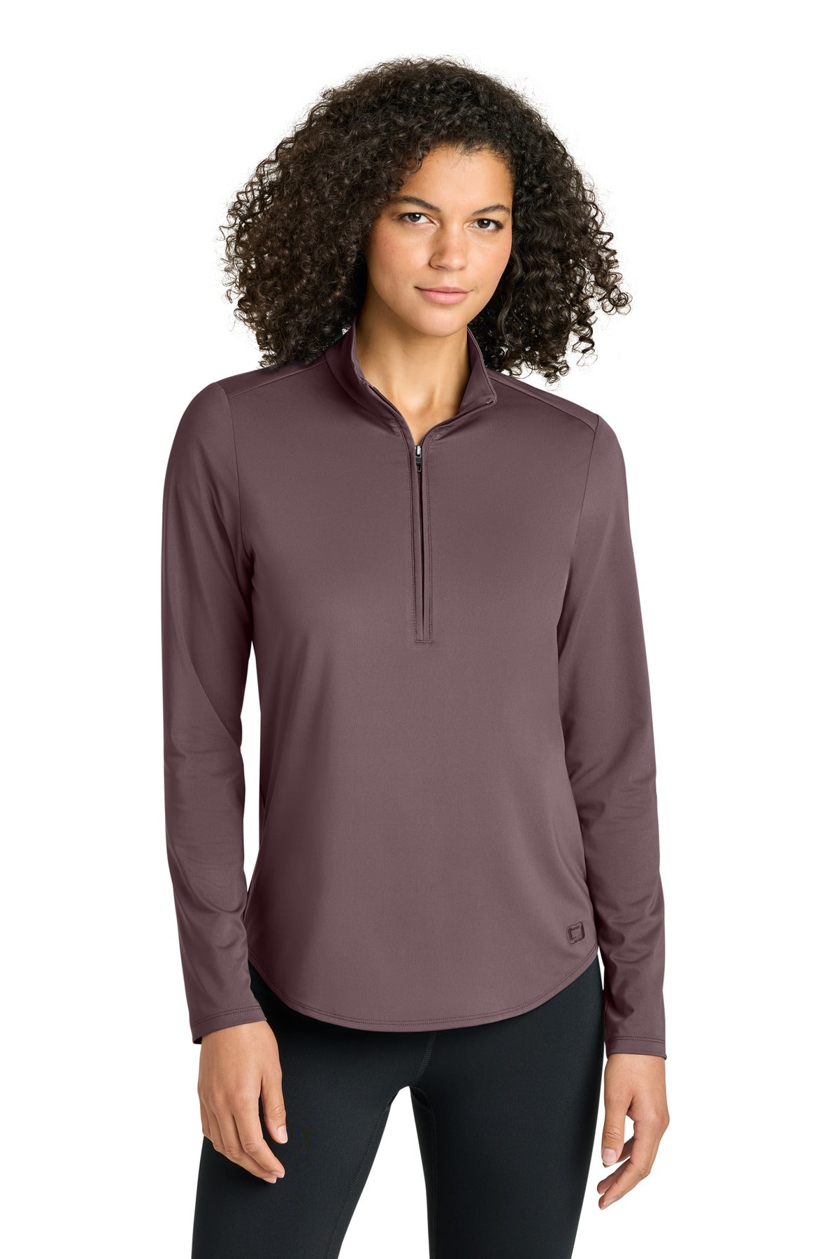 OGIO Women's Regain 1/2-Zip - Ashen Plum