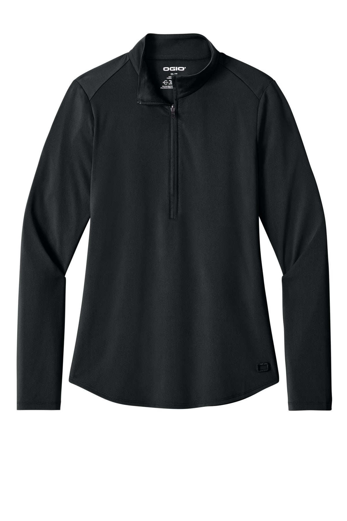OGIO Women's Regain 1/2-Zip - Blacktop