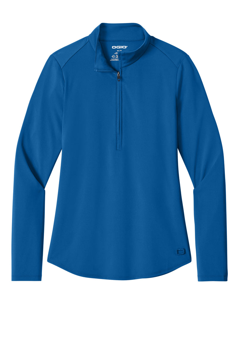 OGIO Women's Regain 1/2-Zip - Cobalt Blue