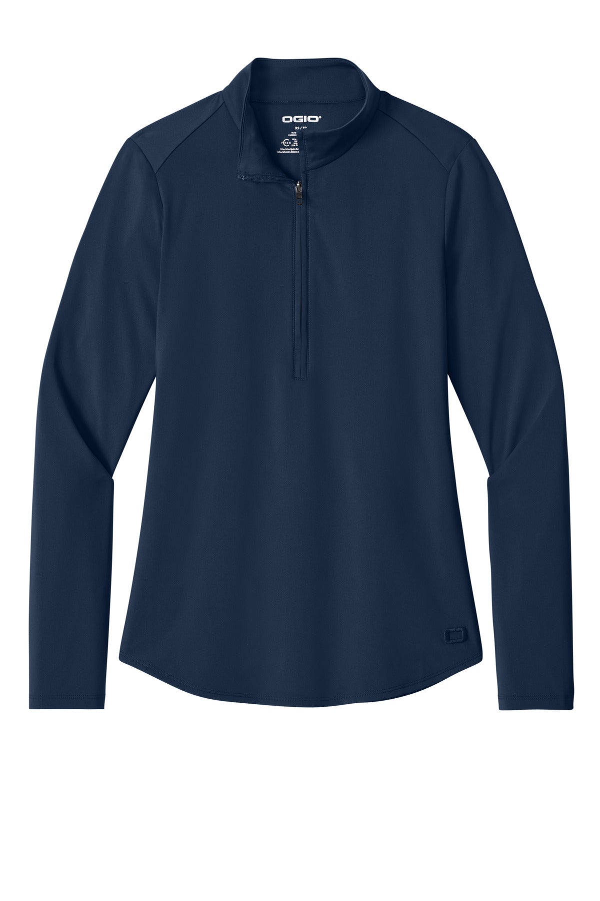 OGIO Women's Regain 1/2-Zip - River Blue Navy