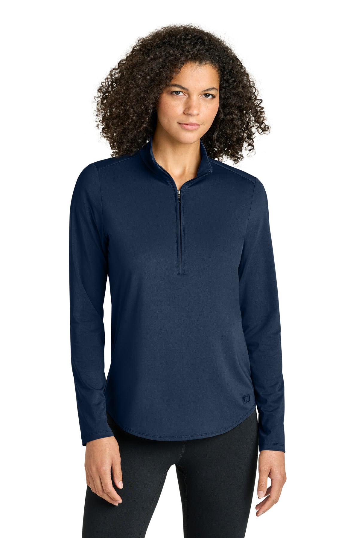 OGIO Women's Regain 1/2-Zip - River Blue Navy