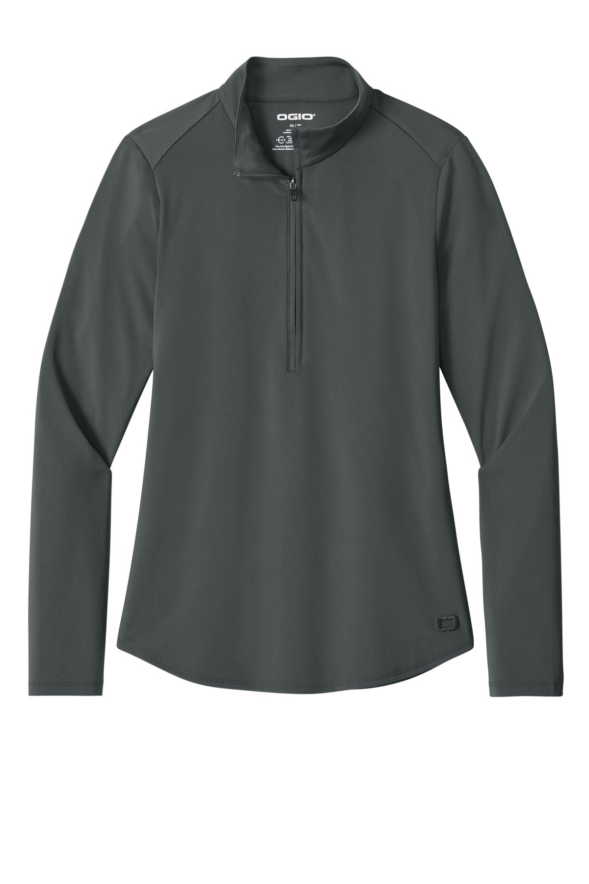 OGIO Women's Regain 1/2-Zip - Tarmac Grey