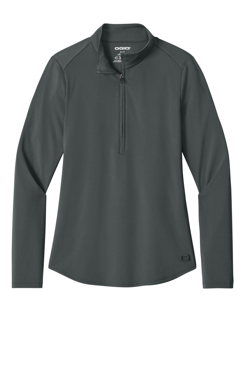 OGIO Women's Regain 1/2-Zip - Tarmac Grey