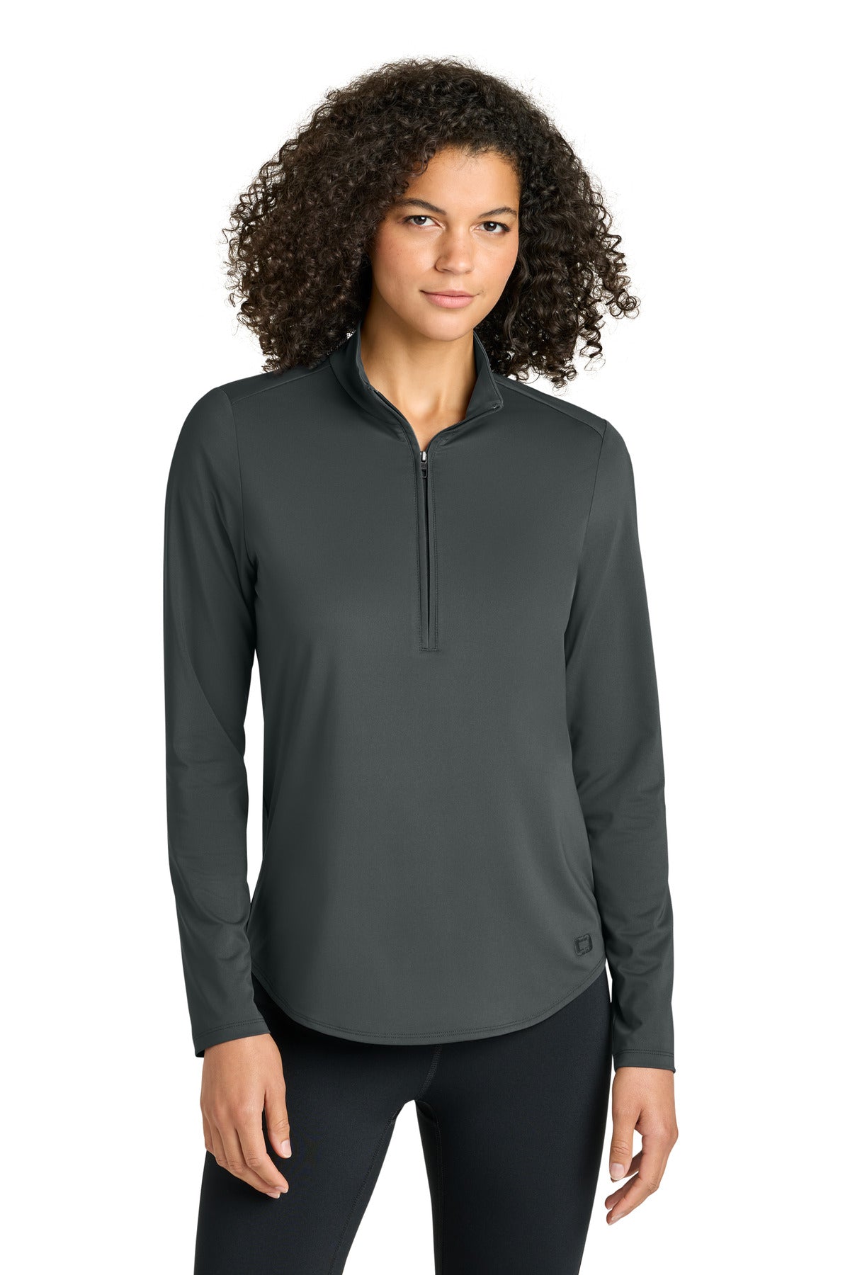 OGIO Women's Regain 1/2-Zip - Tarmac Grey