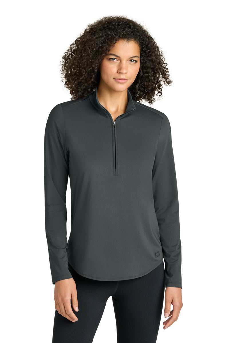 OGIO Women's Regain 1/2-Zip - Tarmac Grey