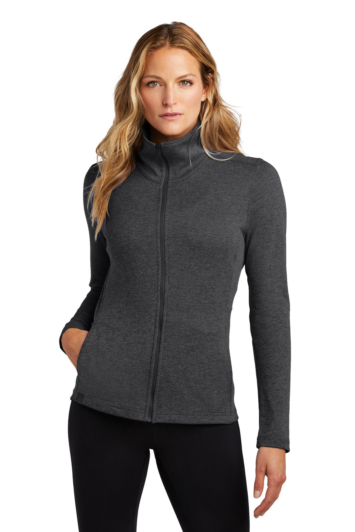 OGIO Women's Pixel Full-Zip - Blacktop