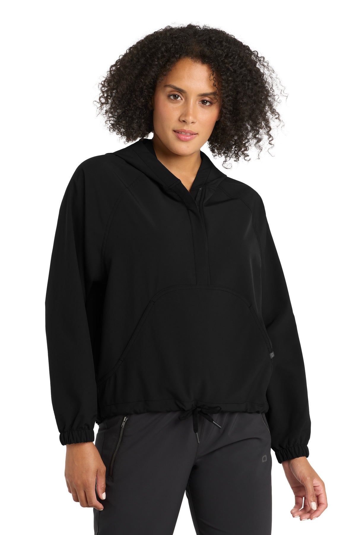 OGIO Women's Connection Anorak - Blacktop