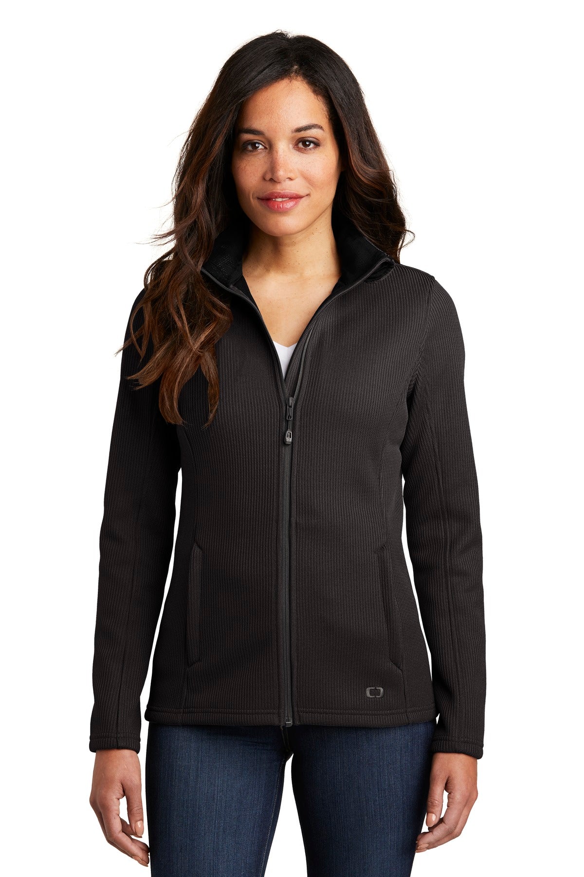 OGIO  Women's Grit Fleece Jacket - Blacktop