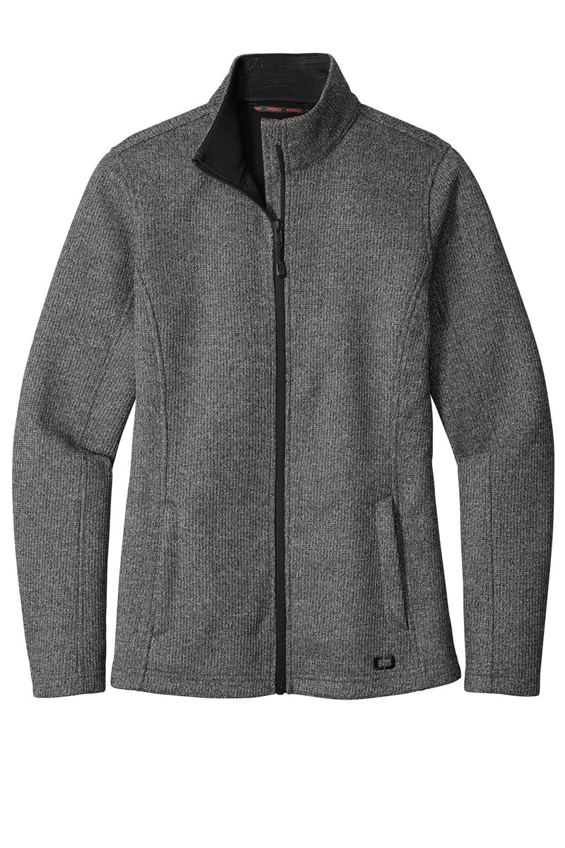 OGIO  Women's Grit Fleece Jacket - Diesel Grey Heather