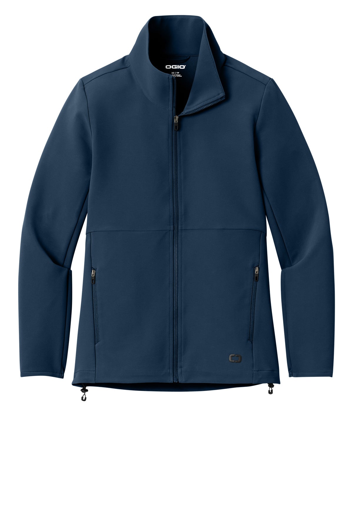 OGIO Women's Kinetic Soft Shell - River Blue Navy