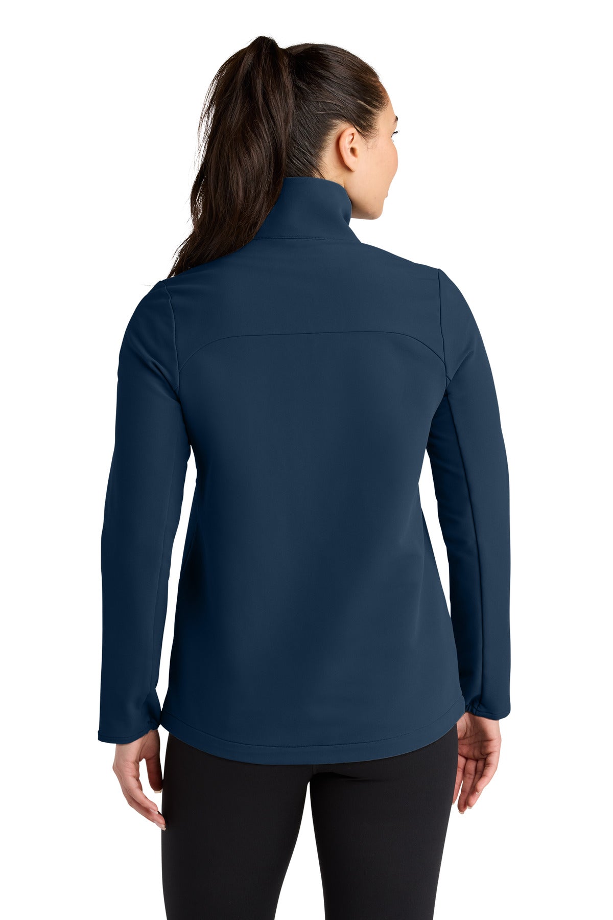 OGIO Women's Kinetic Soft Shell - River Blue Navy
