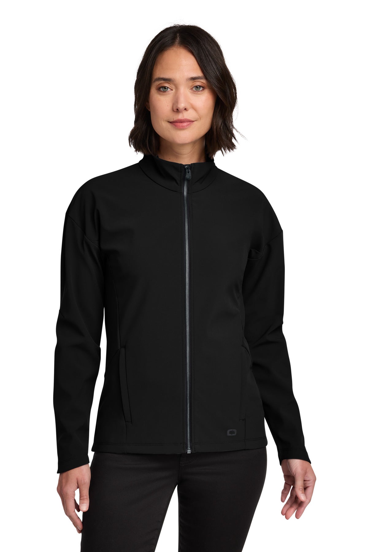 OGIO Women's Commuter Full-Zip Soft Shell - Blacktop