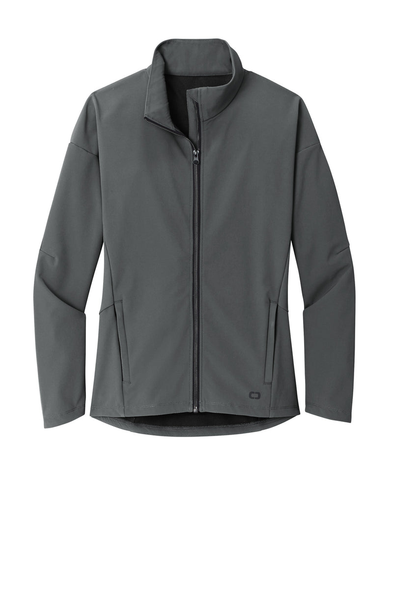 OGIO Women's Commuter Full-Zip Soft Shell - Diesel Grey