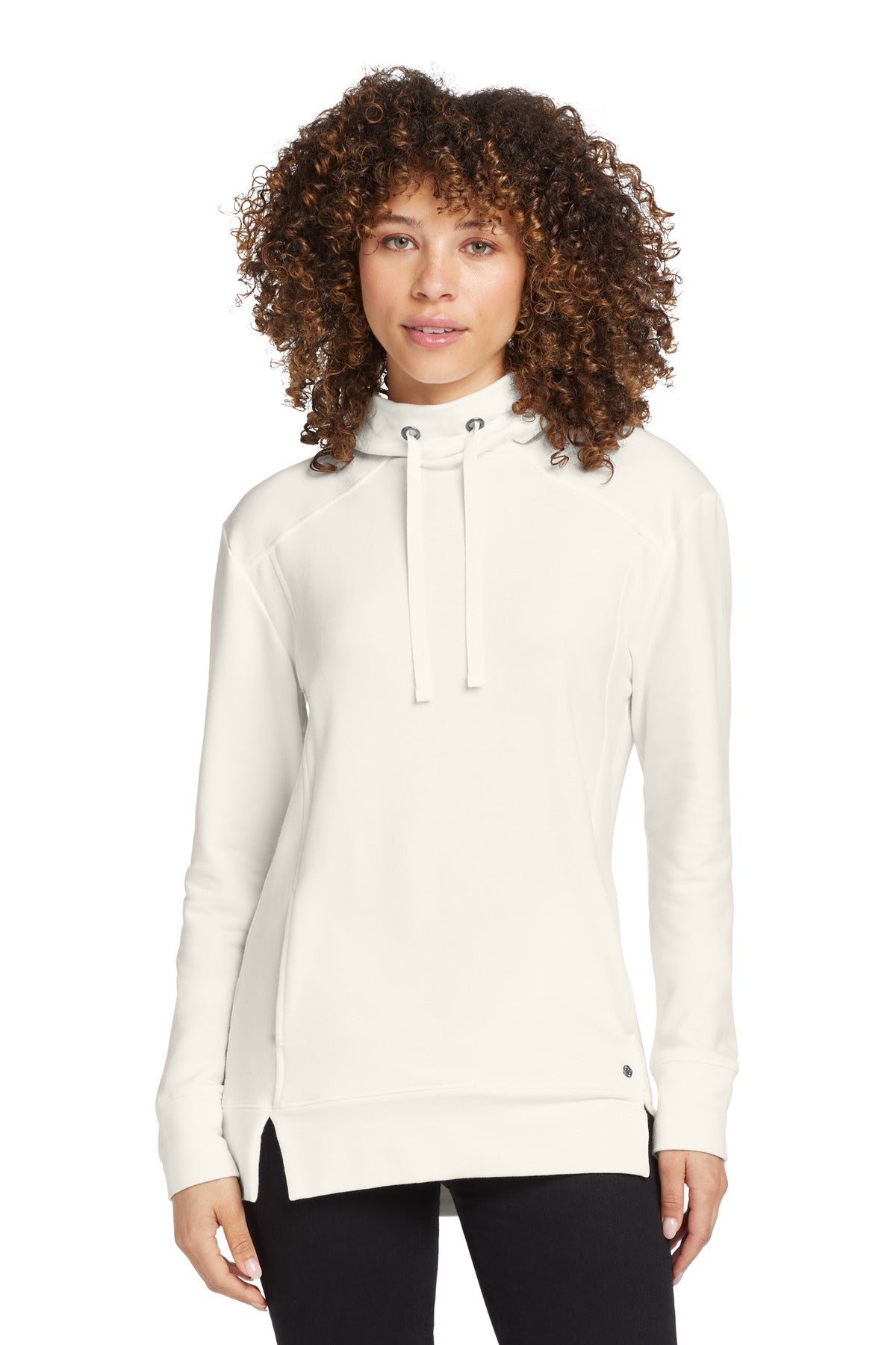 OGIO  Women's Luuma Pullover Fleece Hoodie - Ivory Snow