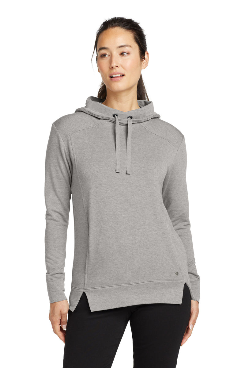 OGIO  Women's Luuma Pullover Fleece Hoodie - Petrol Grey Heather