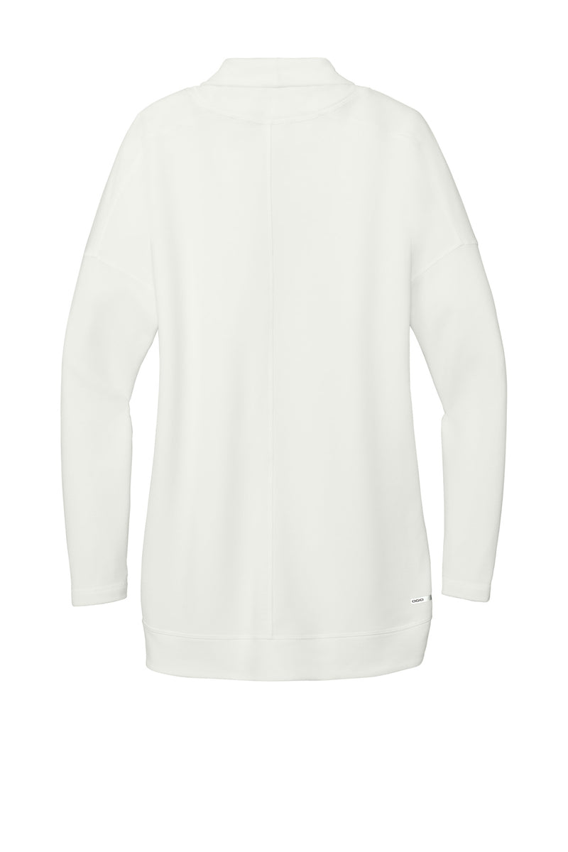 OGIO Women's Luuma Cocoon Fleece - Ivory Snow