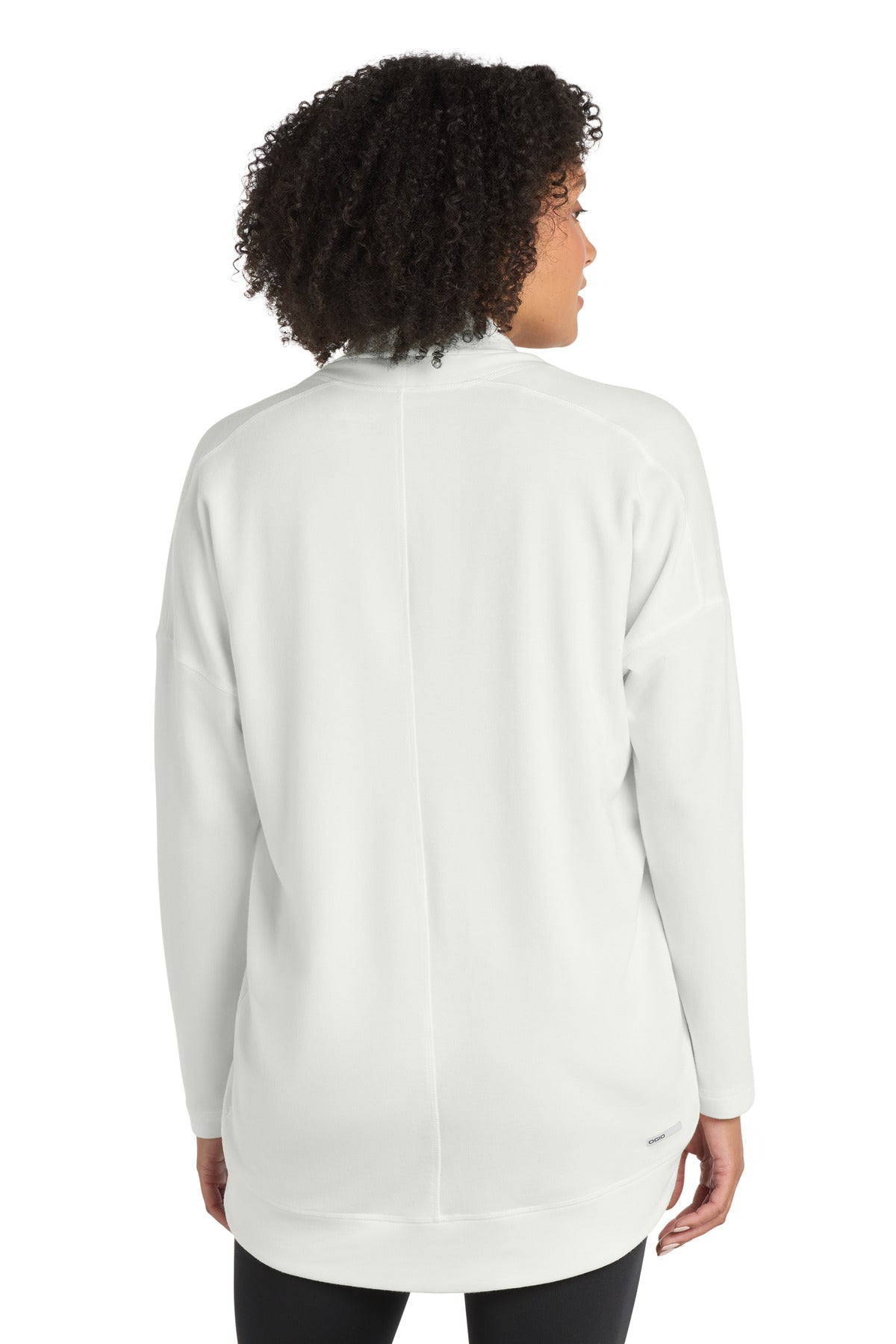 OGIO Women's Luuma Cocoon Fleece - Ivory Snow