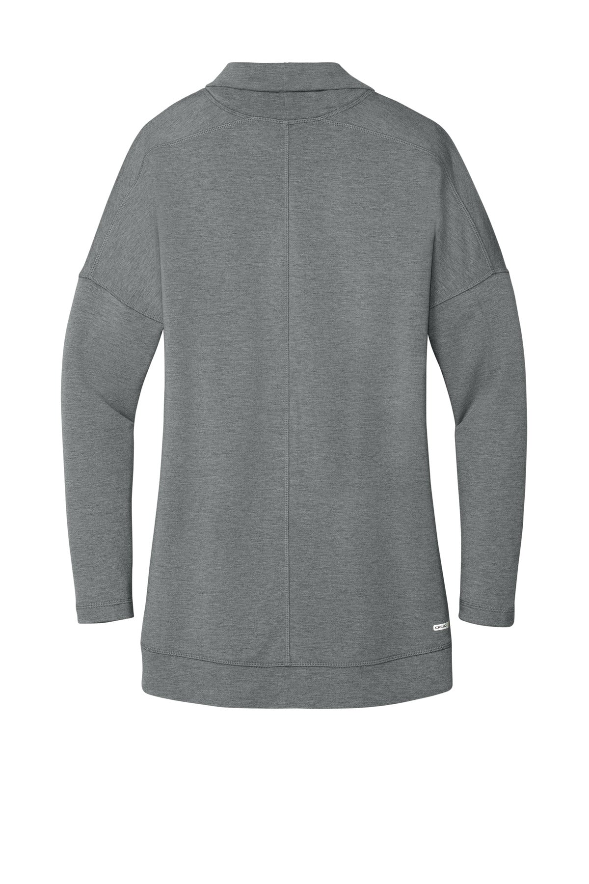 OGIO Women's Luuma Cocoon Fleece - Petrol Grey Heather