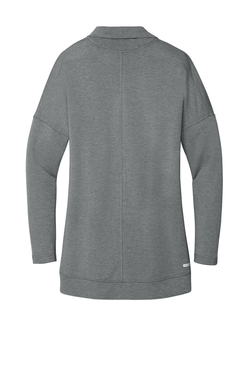 OGIO Women's Luuma Cocoon Fleece - Petrol Grey Heather
