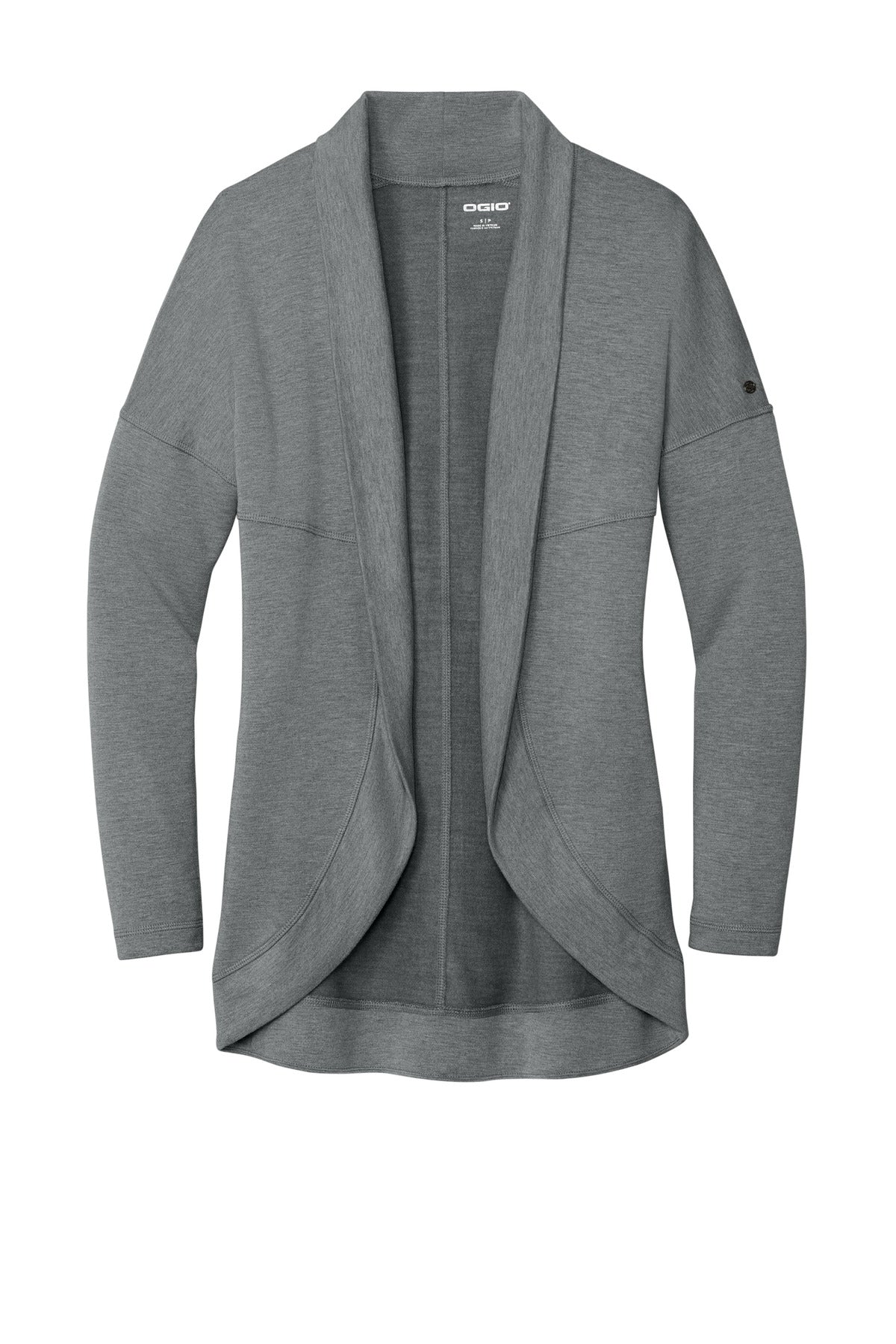 OGIO Women's Luuma Cocoon Fleece - Petrol Grey Heather