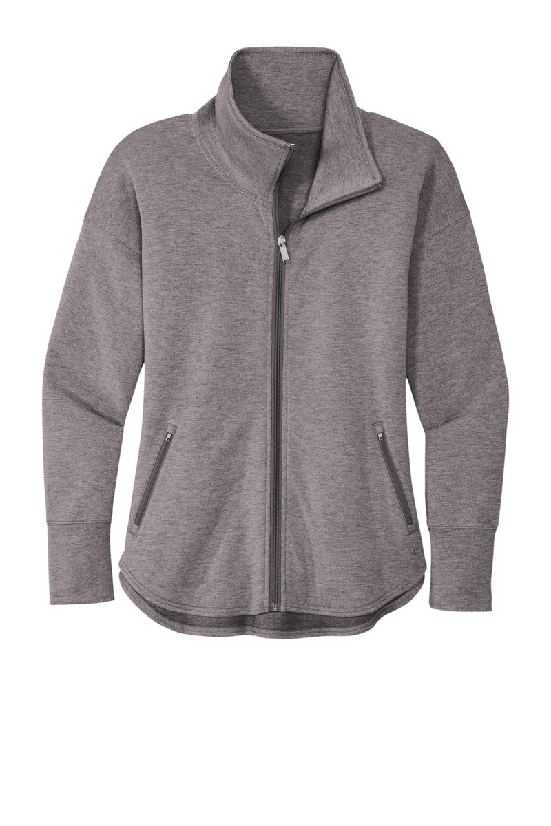 OGIO  Women's Luuma Full-Zip Fleece - Petrol Grey Heather