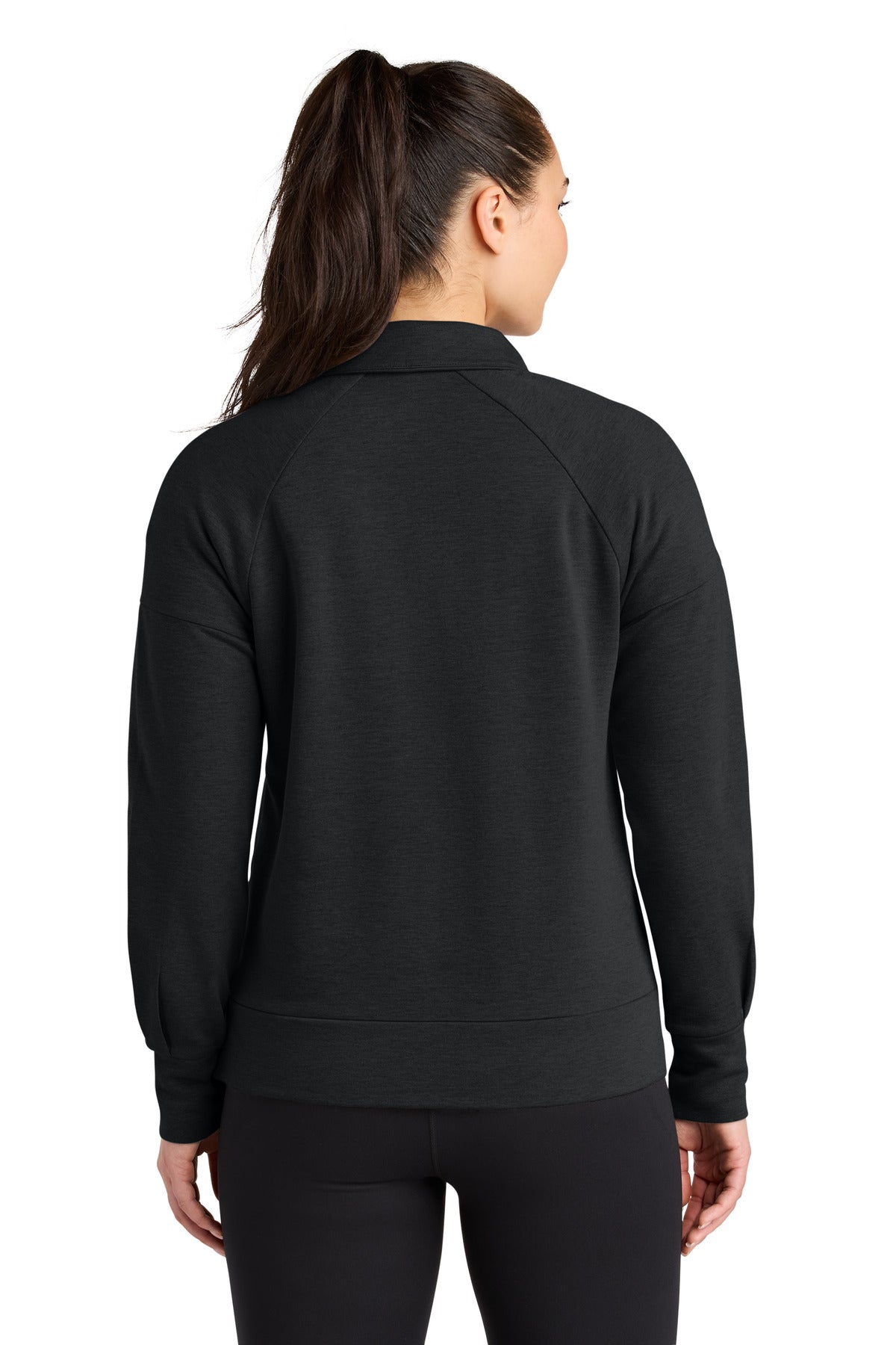 OGIO Women's Luuma 1/2-Zip - Blacktop