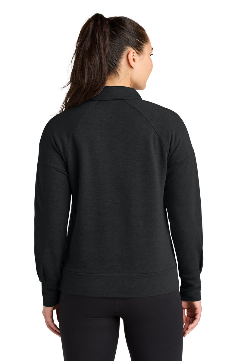 OGIO Women's Luuma 1/2-Zip - Blacktop