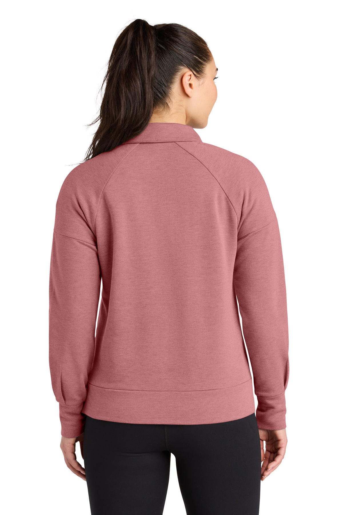 OGIO Women's Luuma 1/2-Zip - Desert Pink