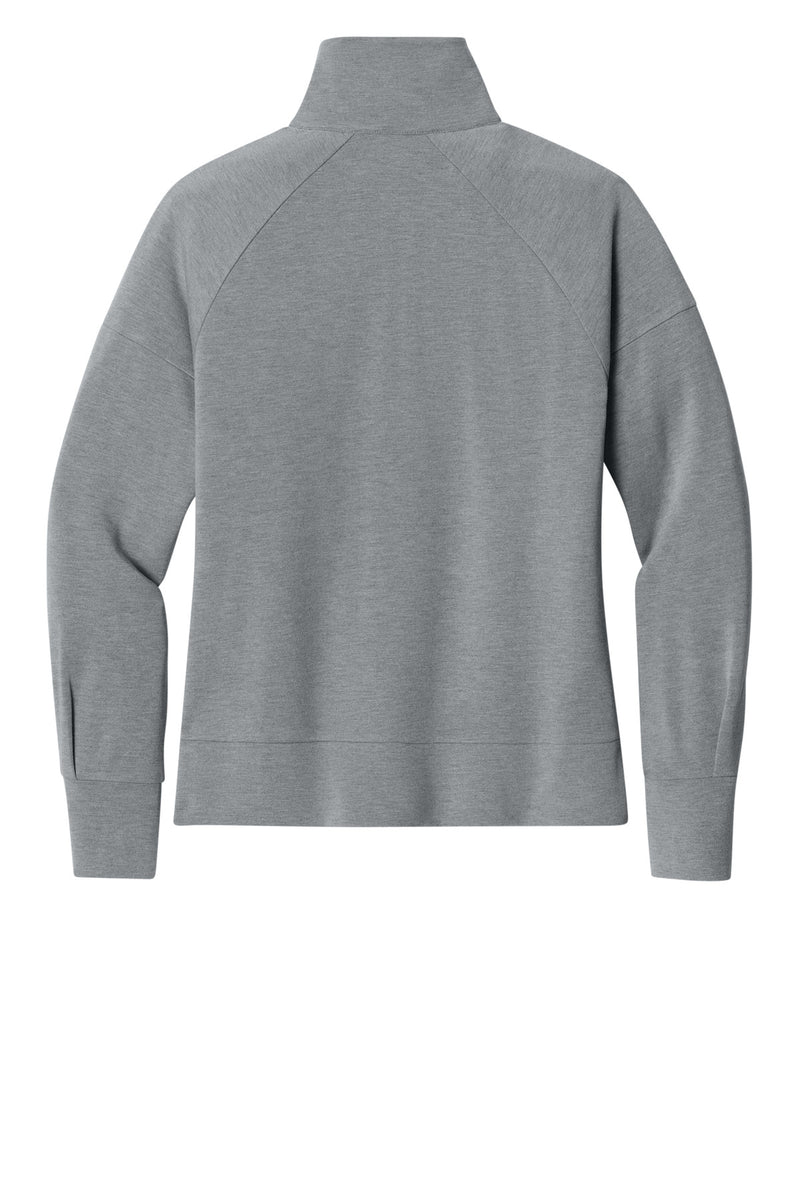 OGIO Women's Luuma 1/2-Zip - Petrol Grey Heather