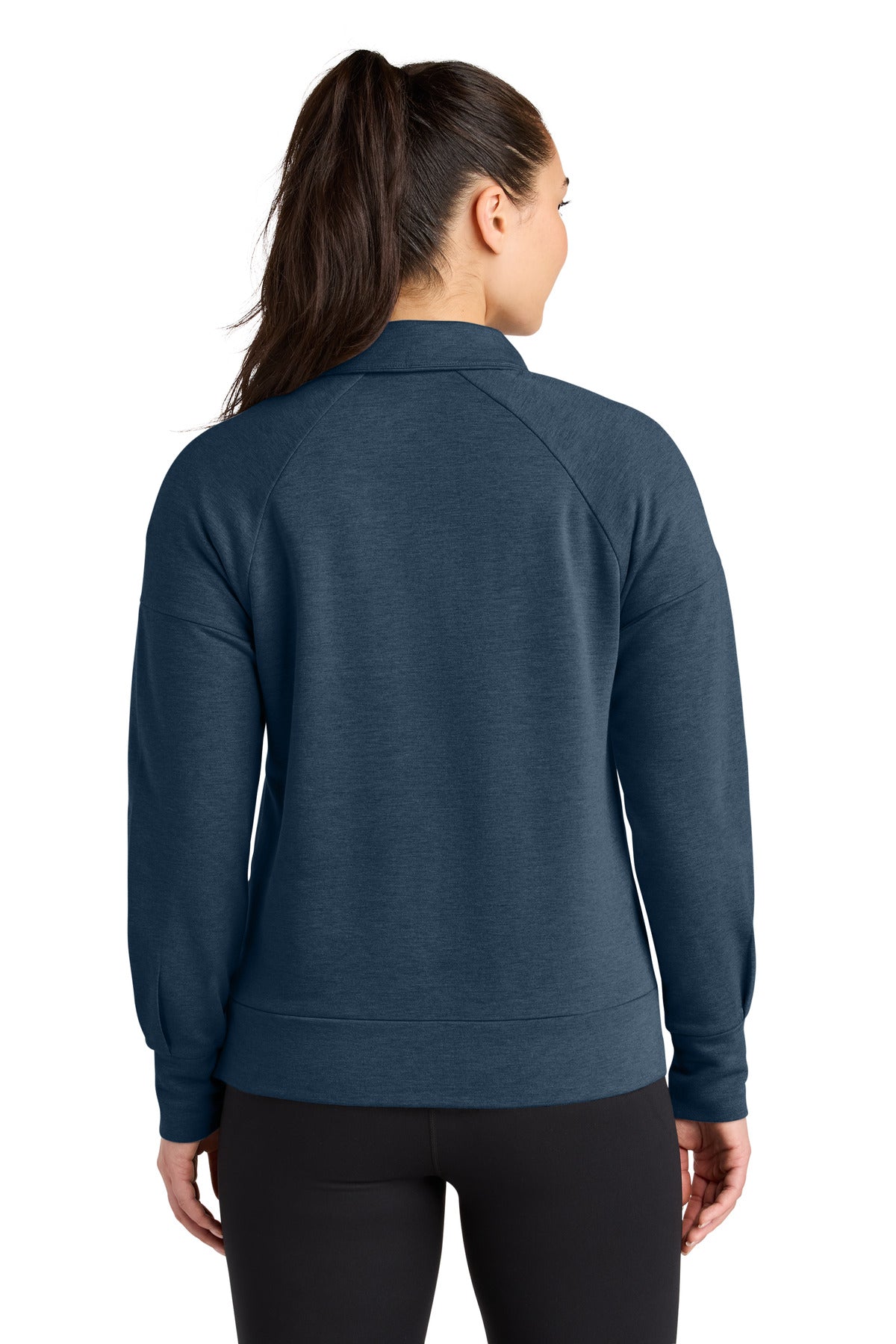 OGIO Women's Luuma 1/2-Zip - River Blue Navy