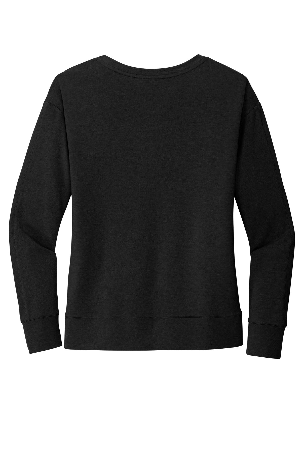 OGIO Women's Luuma Flex Long Sleeve V-Neck - Blacktop