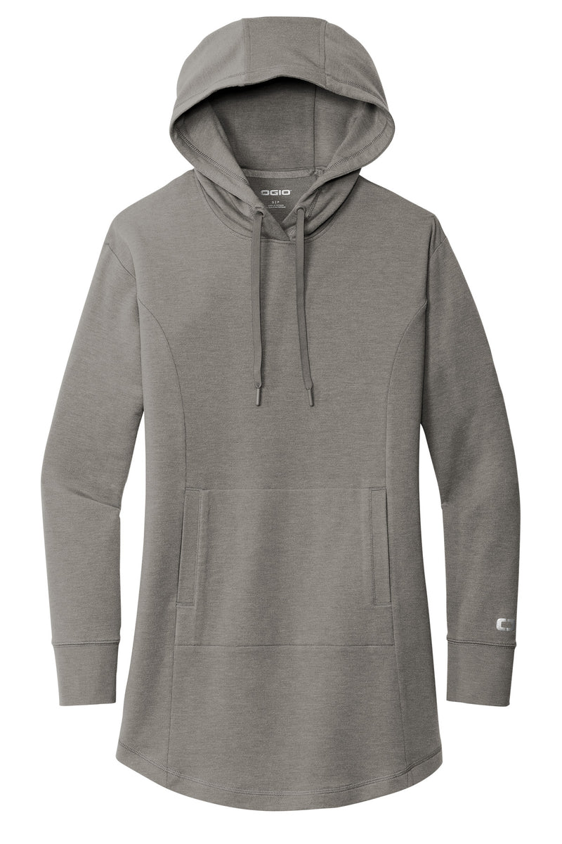 OGIO Women's Luuma Flex Tunic - Petrol Grey Heather