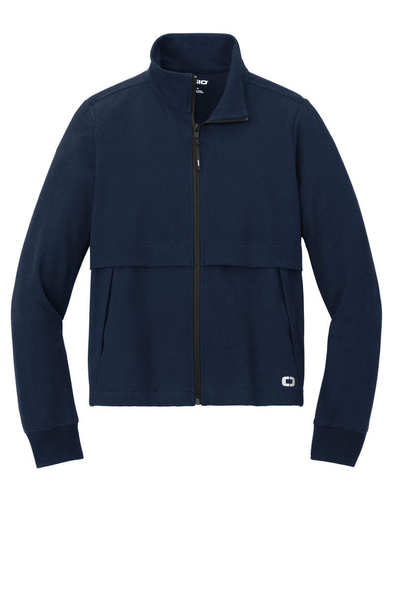 OGIO Women's Outstretch Full-Zip - River Blue Navy