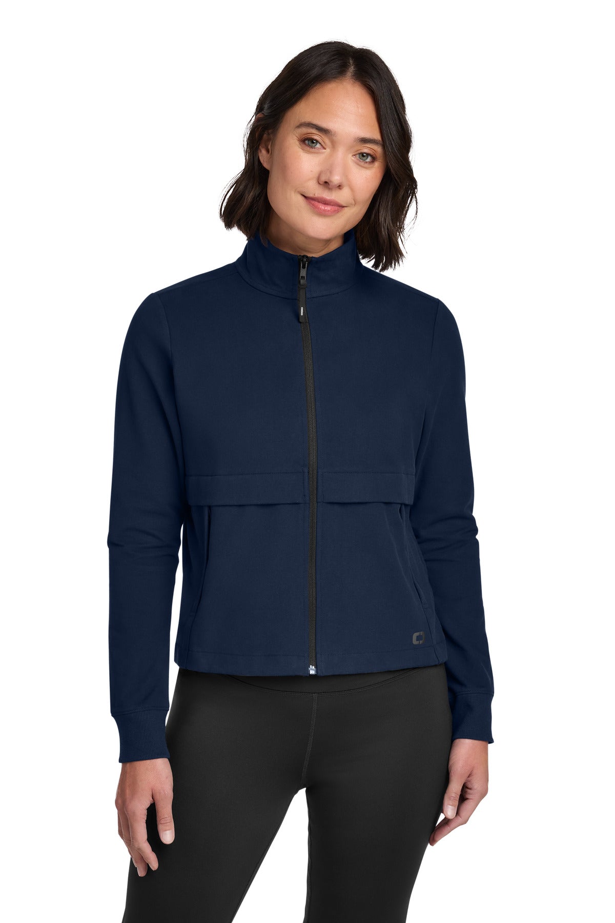 OGIO Women's Outstretch Full-Zip - River Blue Navy