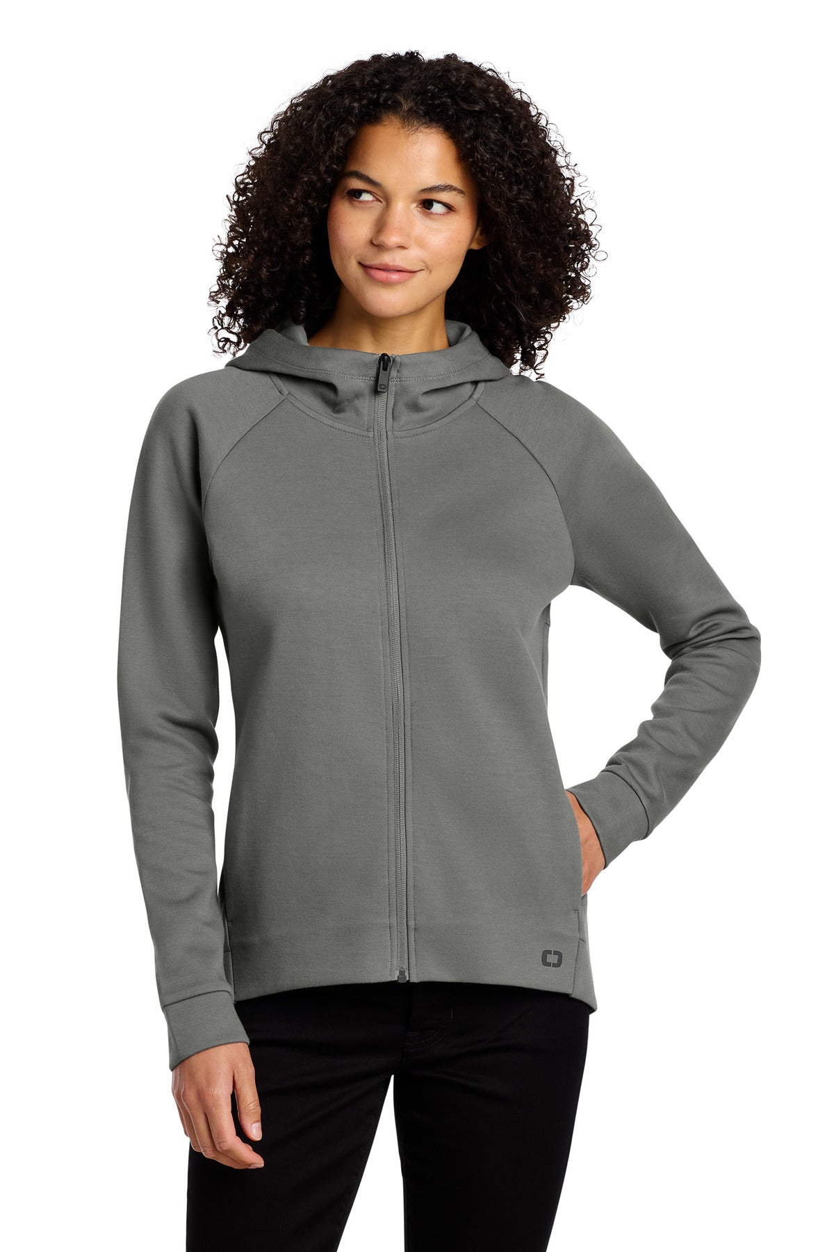 OGIO Women's Bolt Full-Zip Hoodie - Turbo Grey
