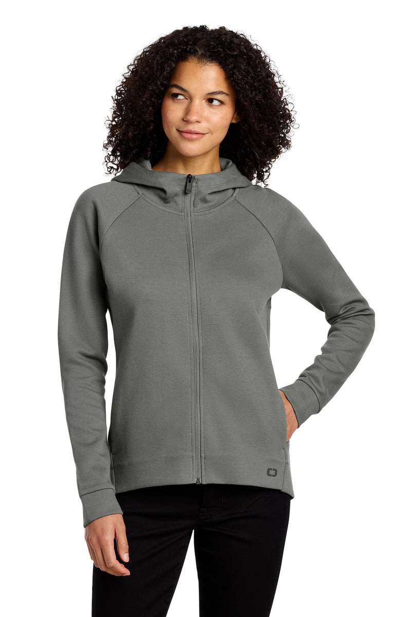 OGIO Women's Bolt Full-Zip Hoodie - Turbo Grey