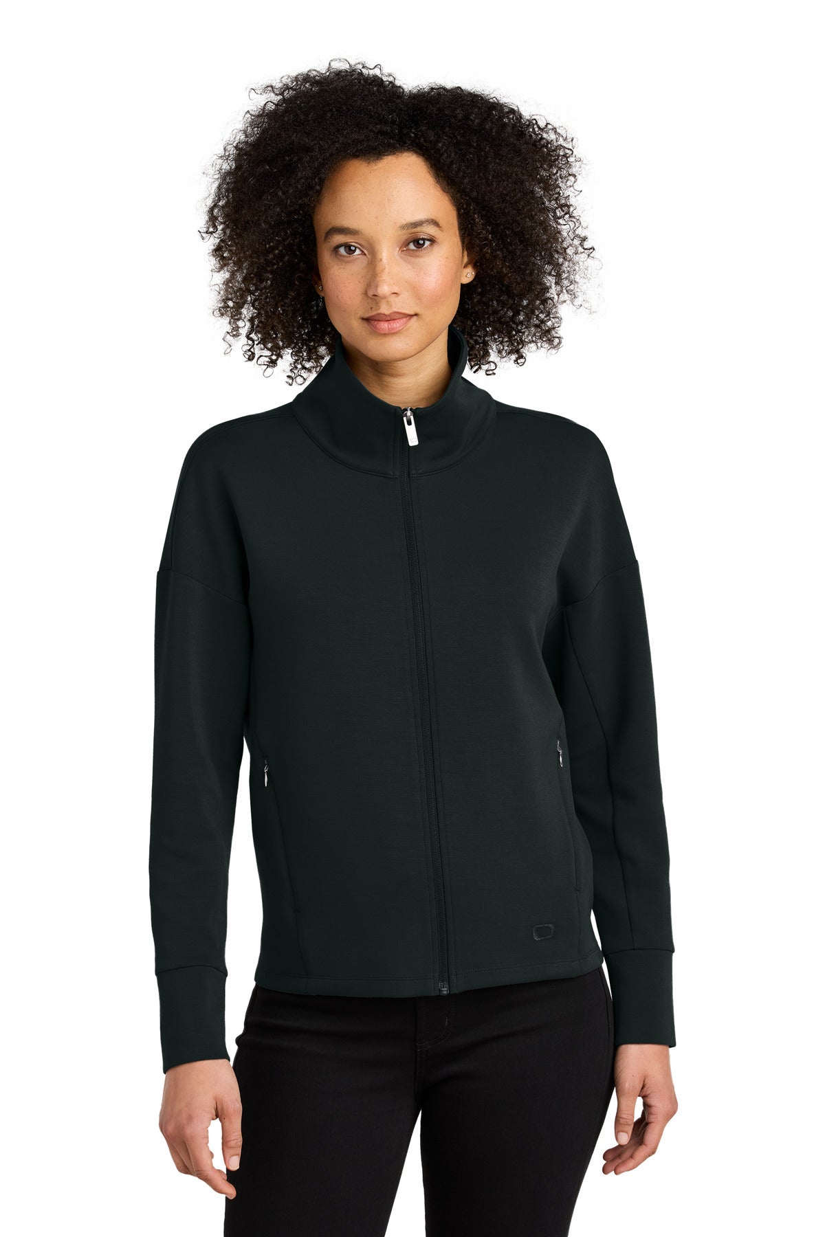 OGIO Women's Transcend Full-Zip - Blacktop