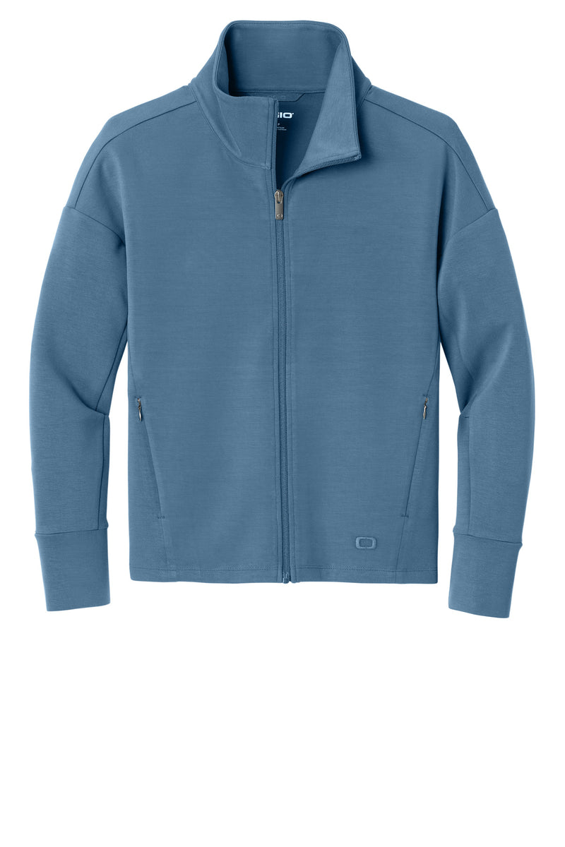 OGIO Women's Transcend Full-Zip - Blue Mist