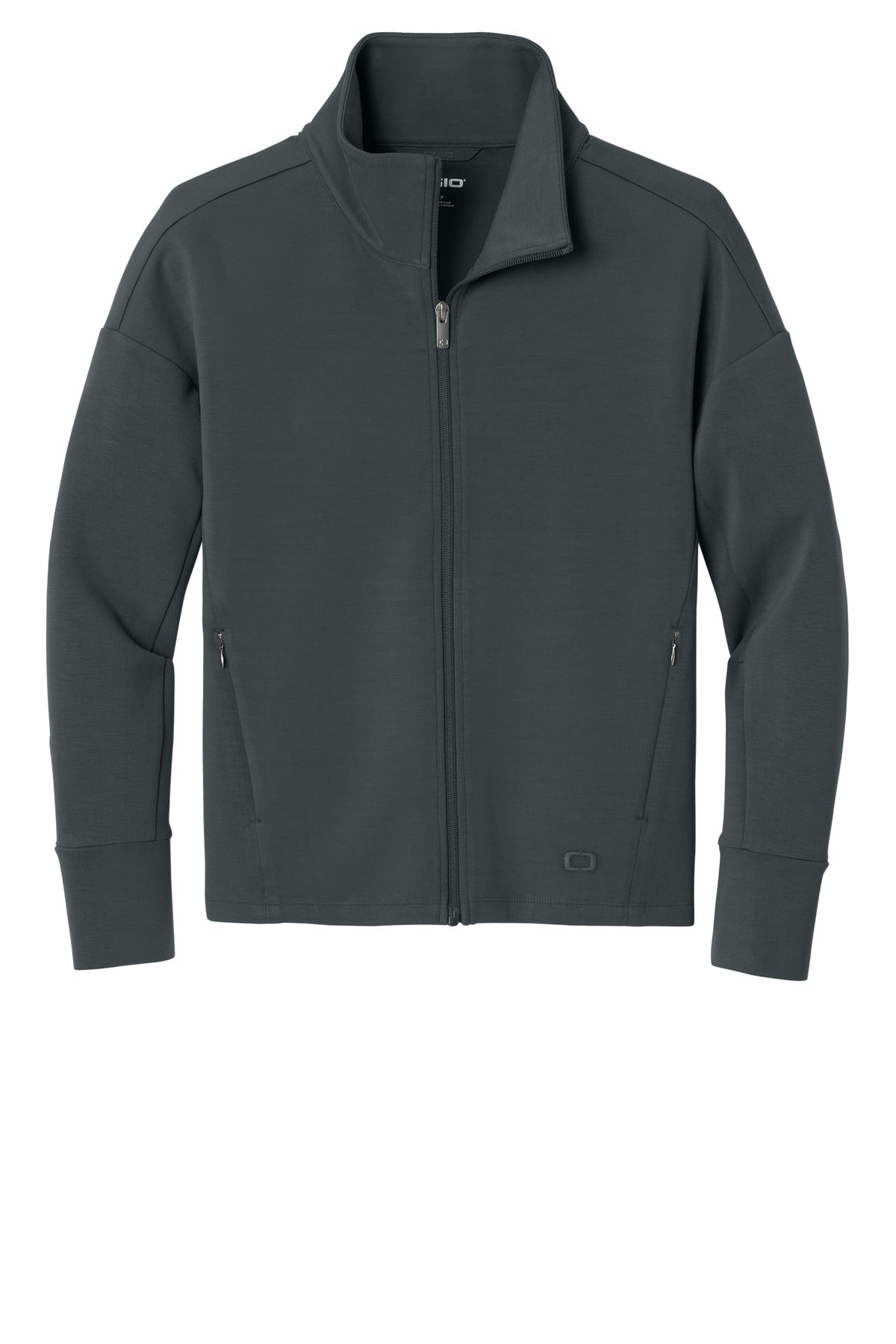 OGIO Women's Transcend Full-Zip - Tarmac Grey