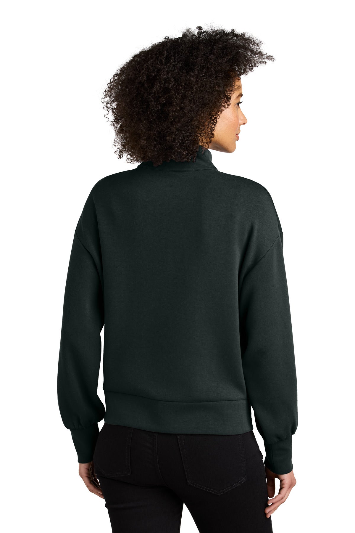 OGIO Women's Transcend 1/4-Zip - Blacktop