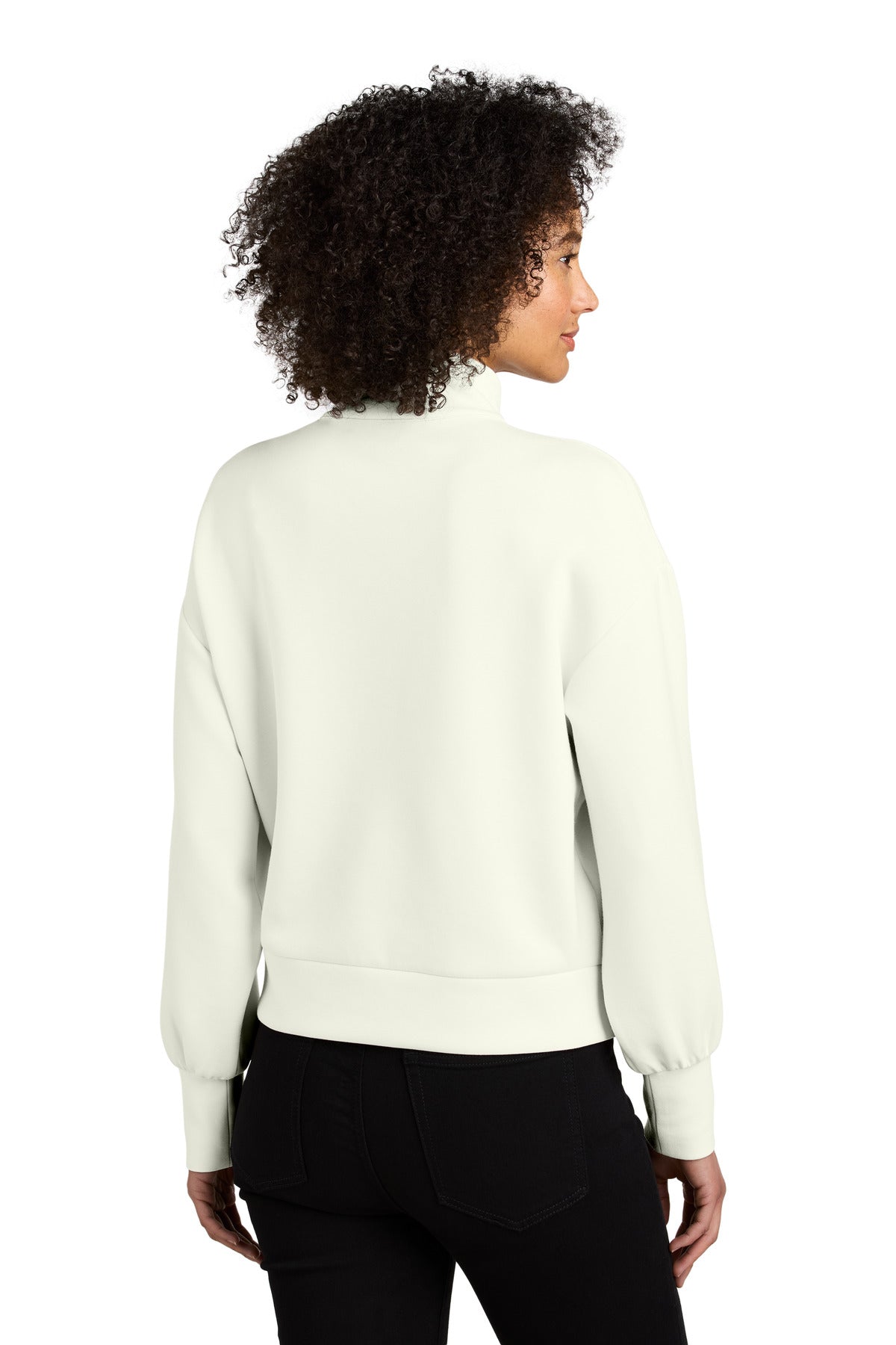 OGIO Women's Transcend 1/4-Zip - Opal White